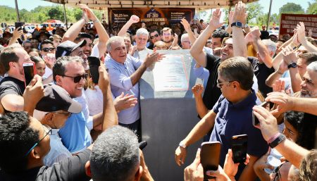 Em Gurupi, governador Laurez entrega pavimentação do Trevo da Praia e autoriza novo projeto de infraestrutura