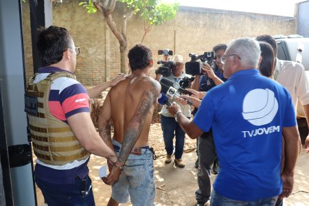 Em Palmas, Polícia Civil prende homem em flagrante por homicídio motivado por ciúmes no Jardim Aureny III