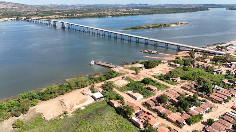 Ponte entre Xambioá (TO) e São Geraldo do Araguaia (PA) será inaugurada por Lula nesta terça-feira, 18