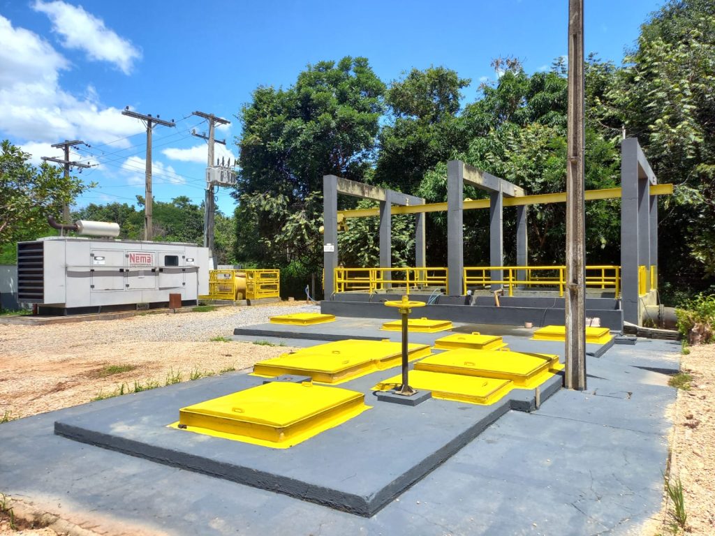 BRK implanta biofiltro para mitigar odores gerados durante o bombeamento de esgoto em Palmas