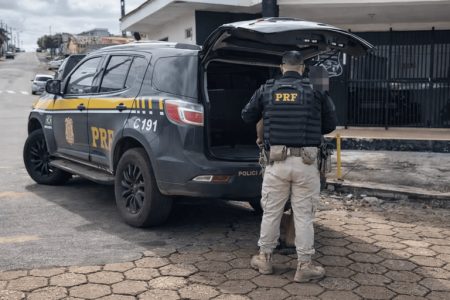 Foragido por estupro de vulnerável é preso pela PRF na BR-235, em Tupirama