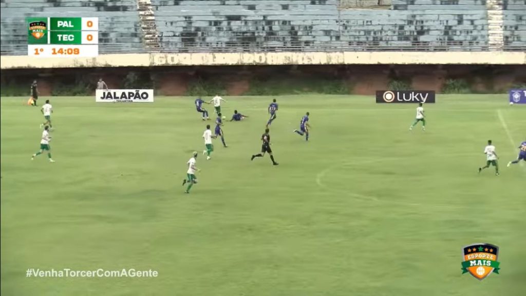 Tocantinópolis bate o Palmas no Nilton Santos e garante vaga nas semifinais do Tocantinense
