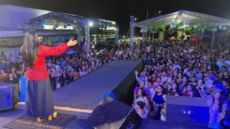 São Miguel do Tocantins celebra 35 anos com Noite Evangélica marcada por fé e grande participação popular