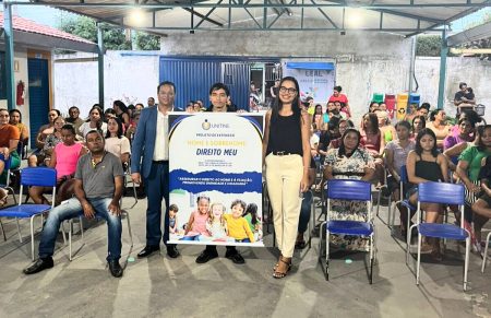 Unitins: Projeto de extensão leva orientação sobre reconhecimento de paternidade à comunidade de Praia Norte