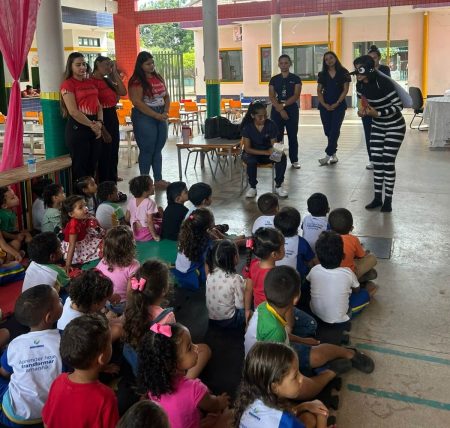 AUGUSTINÓPOLIS: Acadêmicas de Enfermagem da Unitins promovem ações de prevenção à dengue em escolas