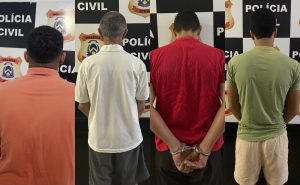 ARAGUATINS: Polícia Civil prende quatro investigados por golpes virtuais e lavagem de dinheiro