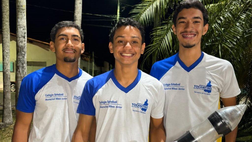 AXIXÁ: Estudantes do Colégio Estadual Marechal Ribas Júnior conquistam medalha de ouro na Olimpíada Brasileira de Foguetes