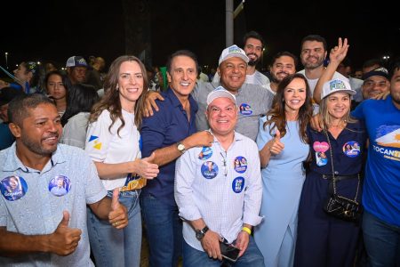 Eleições 2026 no Tocantins: ao lado de Dorinha, Gaguim é aclamado na convenção do União Brasil e confirma candidatura ao Senado
