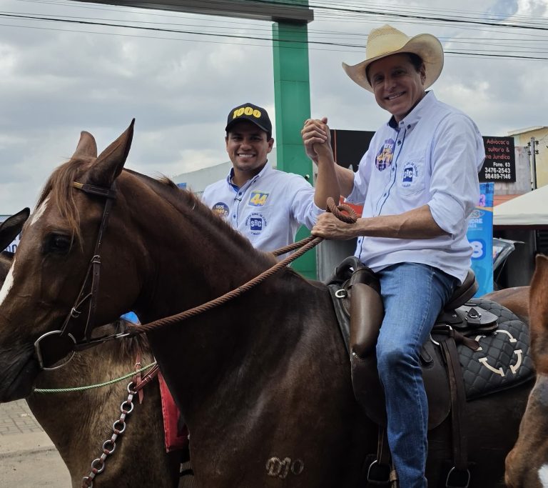 Nilton Franco fortalece alianças e reafirma presença política na Cavalgada de Colinas