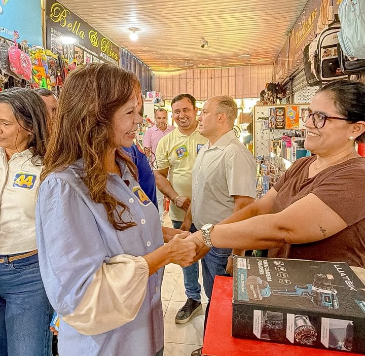 No Camelódromo de Palmas, Professora Dorinha garante acesso a crédito, investimento em tecnologia e redução da burocracia