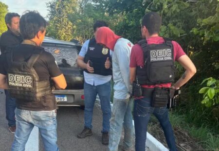 Polícia Civil prende suspeito de matar homem com tiro na cabeça no centro de Peixe